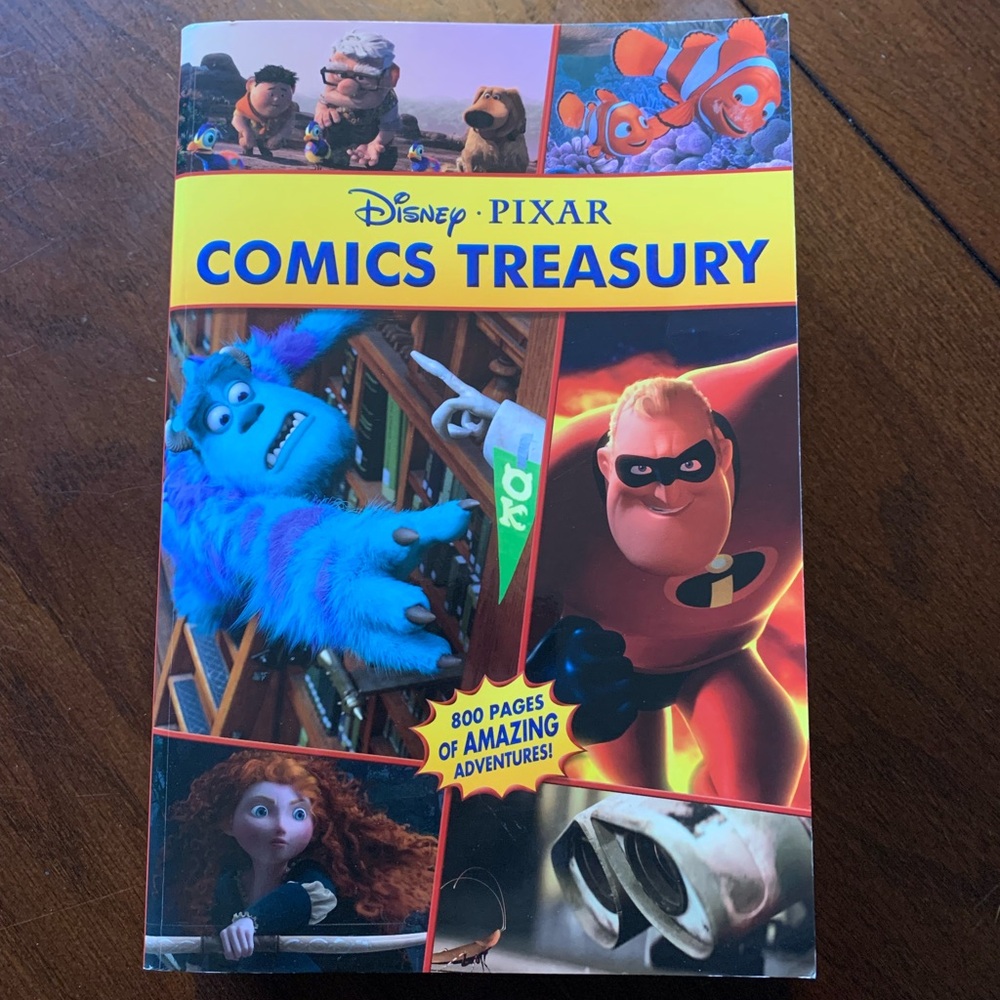 Disney Pixar Comics Treasury Book